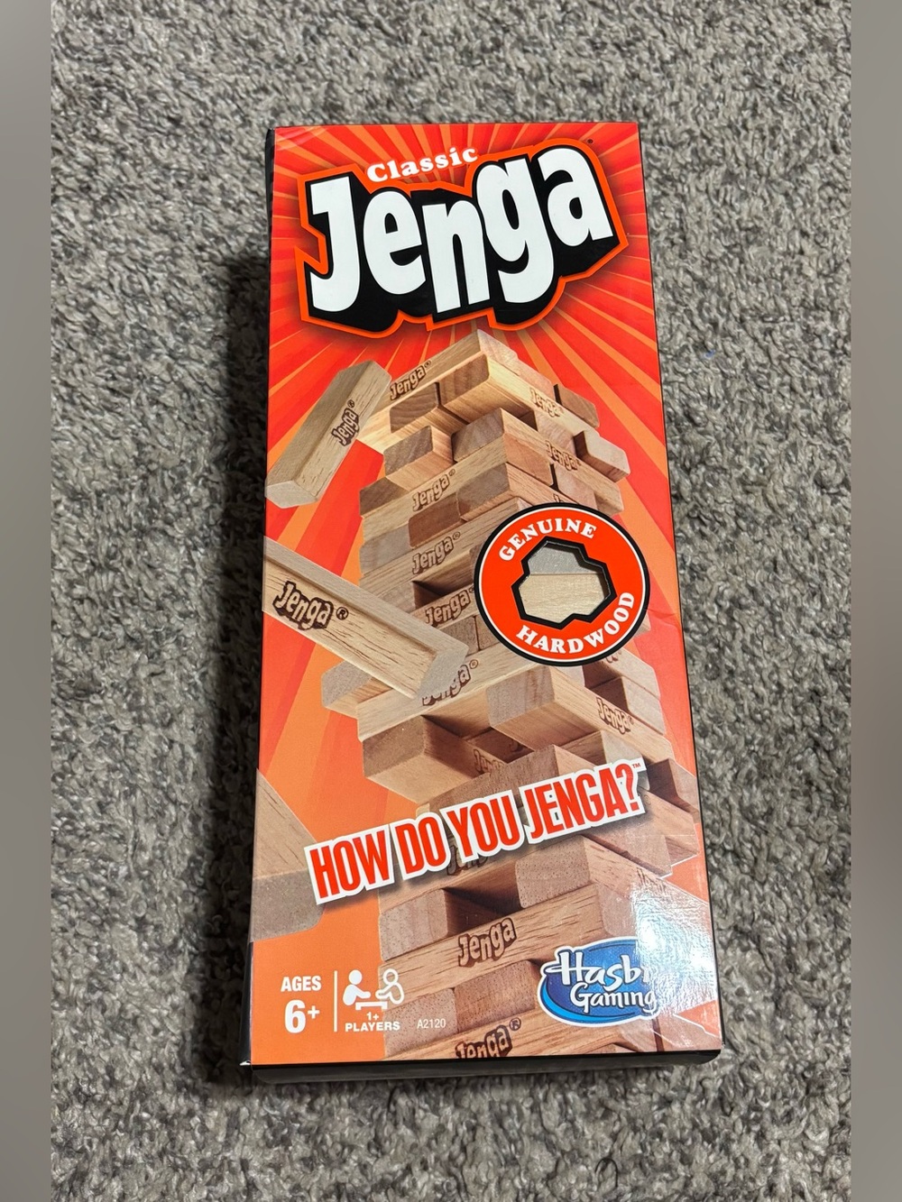Classic Jenga - Genuine Hardwood - Brand new, never opened